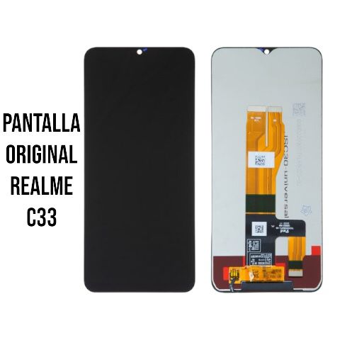 Pantalla Realme C33 Original Negro