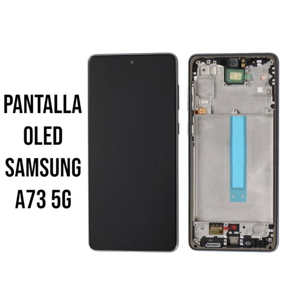 Pantalla Samsung A73 5G OLED Negro