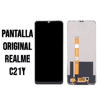 Pantalla Realme C21Y Original Negro