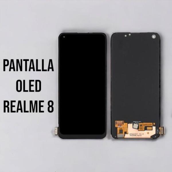 Pantalla Realme 8 OLED Negro
