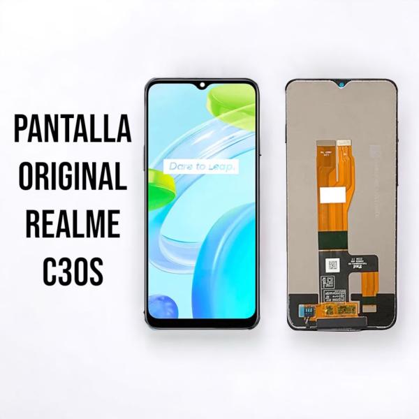 Pantalla Realme C30s Original Negro