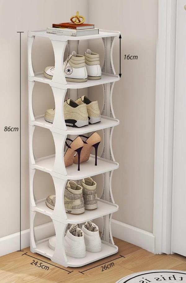 Zapatero Plastico 6 Niveles