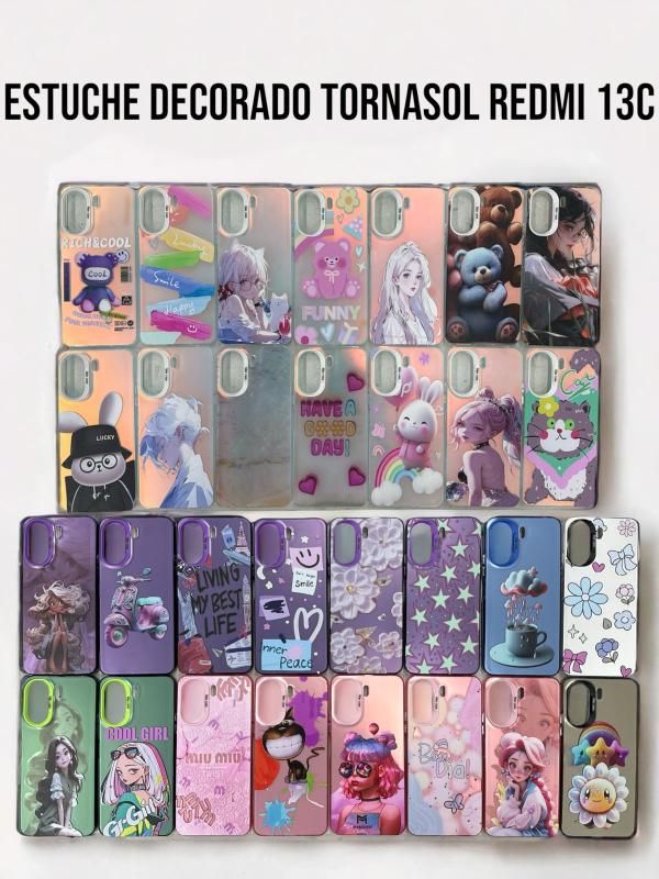 Estuche Decorado Tornasol
