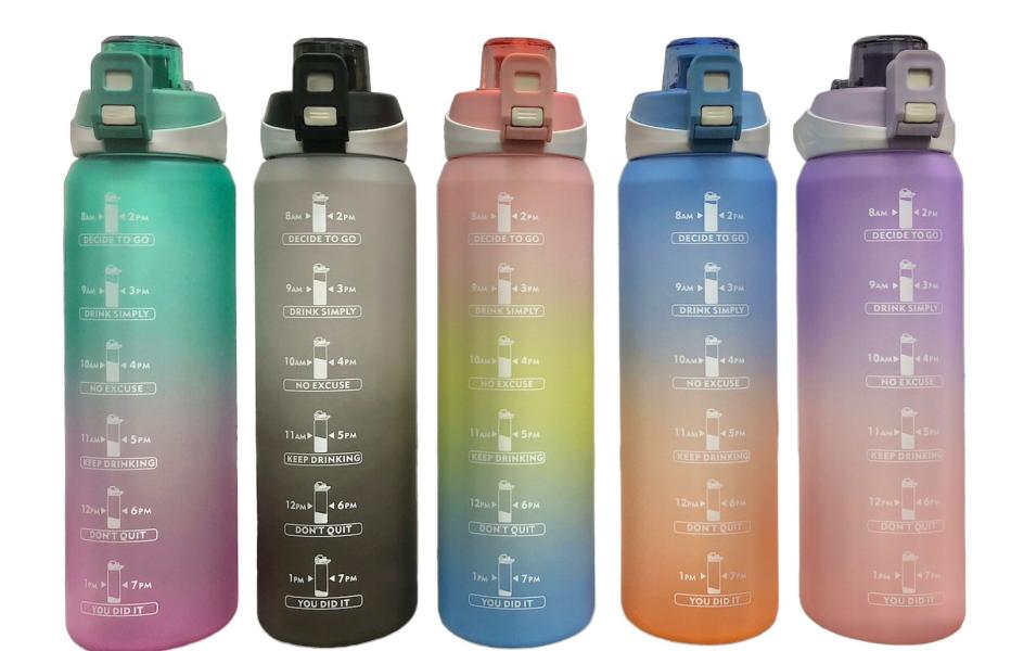 Botella Motivacional Con Agarradera 1L