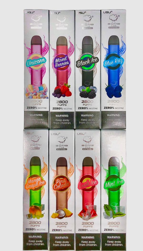 Vape Zero Nicotina Bomb Lux 2800 Puff