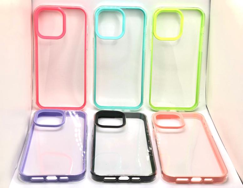 Estuche Borde Color Transparente