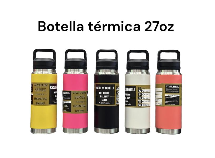 Botella de acero termica 27oz