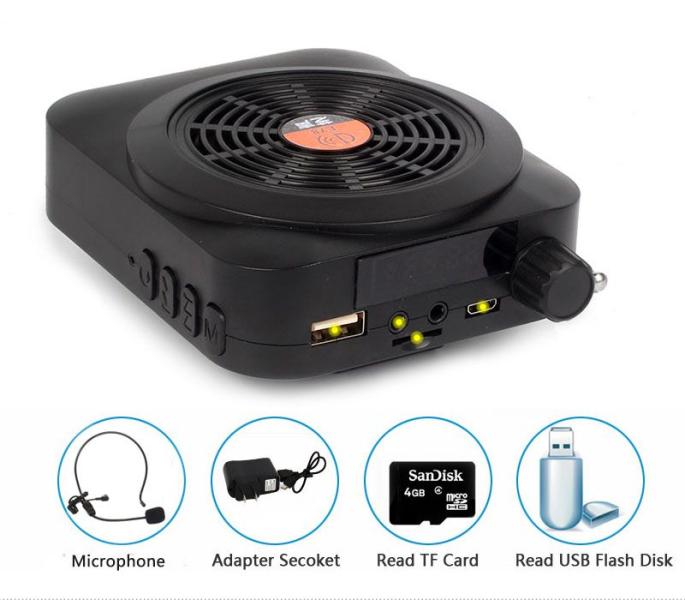 Parlante + microfono portatil GY-Q20BT