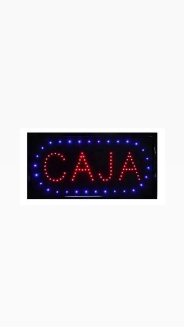 Letrero Led Caja