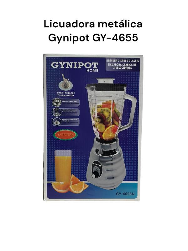 Licuadora metalica Gynipot GY-4655N