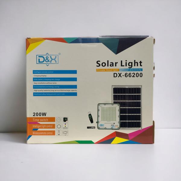 Lampara Solar DX66200-200w