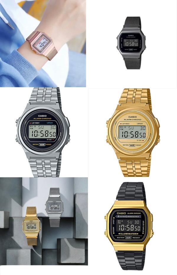 Reloj Casio digital retro