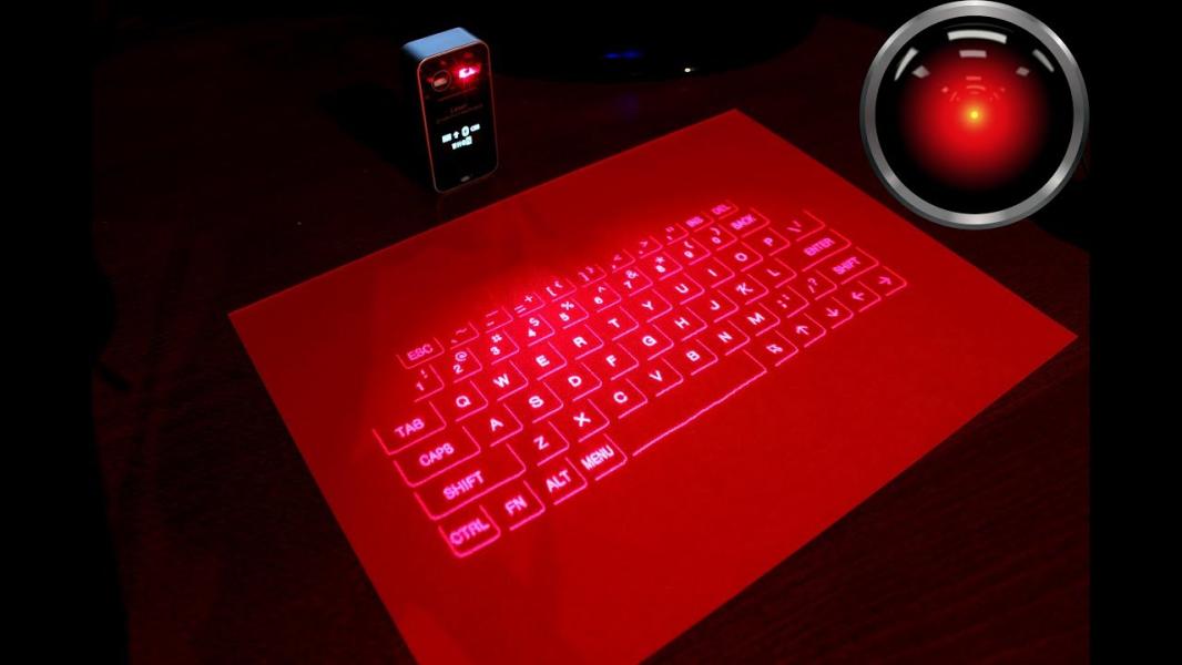 Teclado Bluetooth Proyector Laser