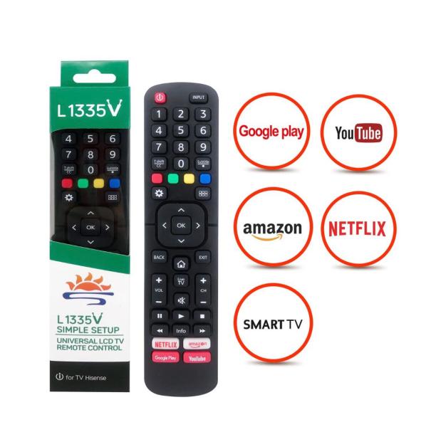 CONTROL TELEVISIÓN SMART TV HIDENSE L1335