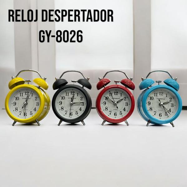 Reloj Despertador 2.5" Gynipot GY-8026