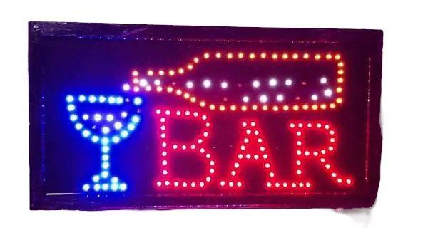 Letrero Led Bar