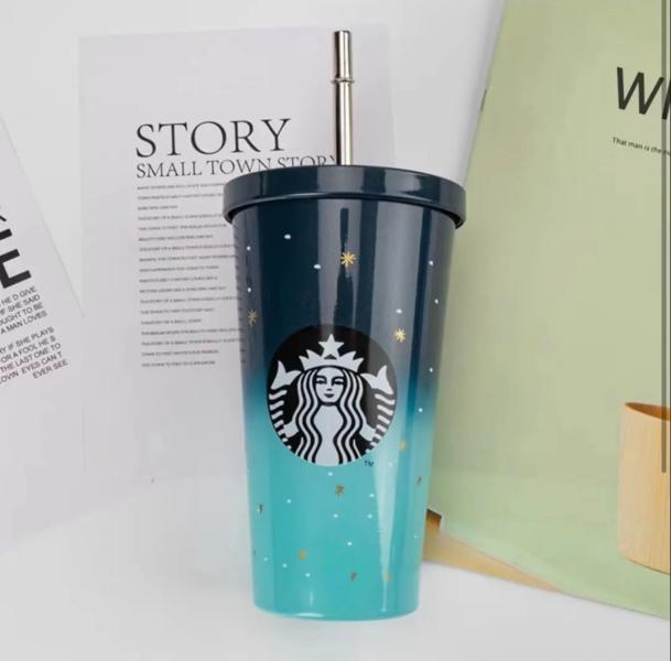Termo decorado estrellas Starbucks 16oz