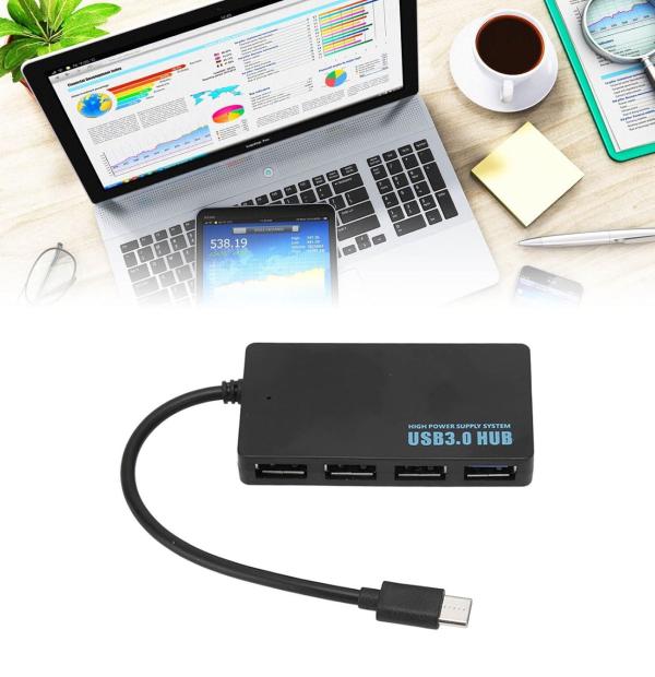 Adaptador Hub Tipo C 3.0 USB