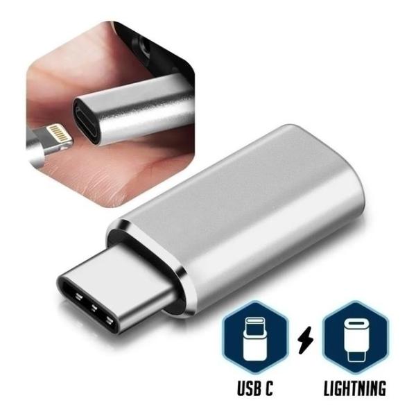 Adaptador Otg Lightning a Tipo C