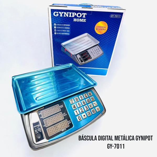 Bascula Digital Metalica 40 KG Gynipot GY-7011