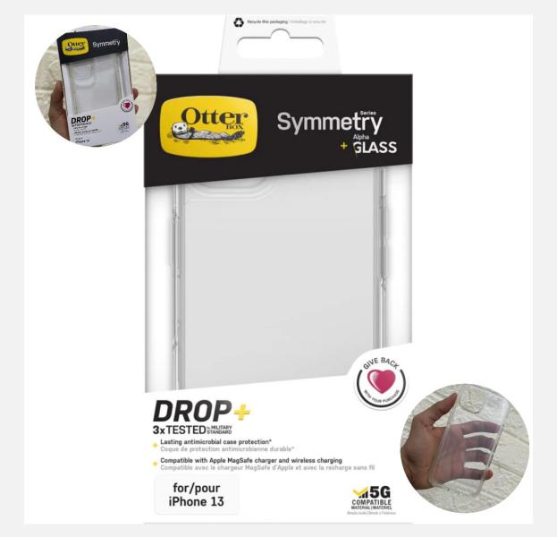 Estuches Otter Box Original Symmetry Transparente