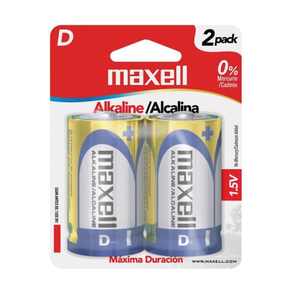 Bateria Maxell LR20-2BP x 2 Alcalina