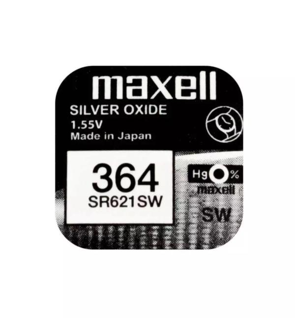 Batería Maxell 1.55V SR-621SW x1