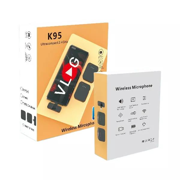 Micrófono Portatil dual K95