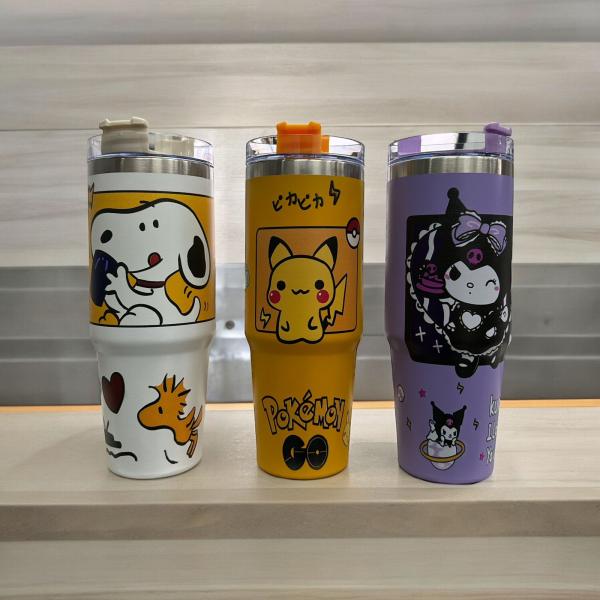 Termo Decorado Personajes 30oz