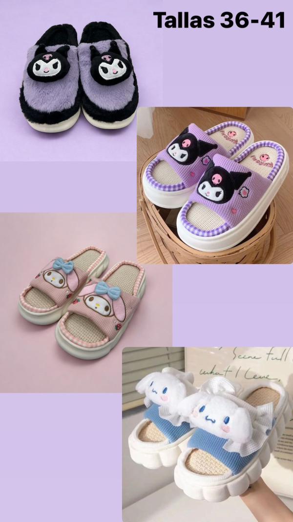 Pantuflas Personajes Kurumi