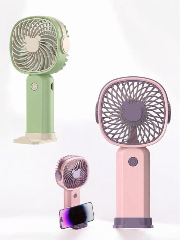 Ventilador de Mano + Holder KLW-F8