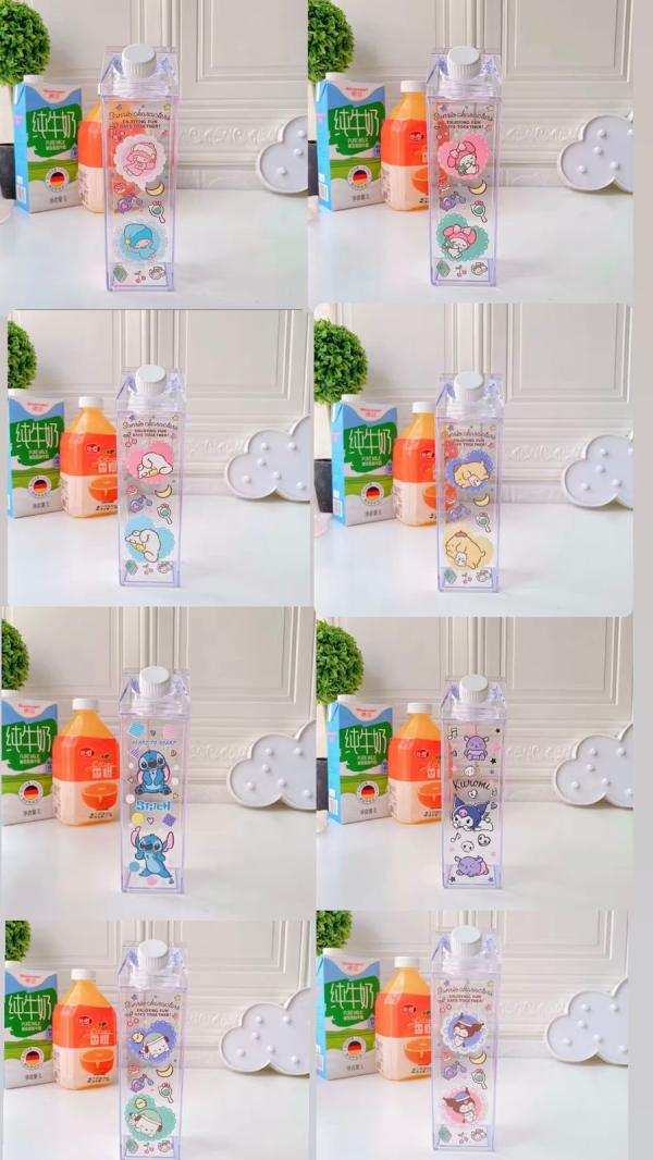 Botella de Leche Personajes 1L