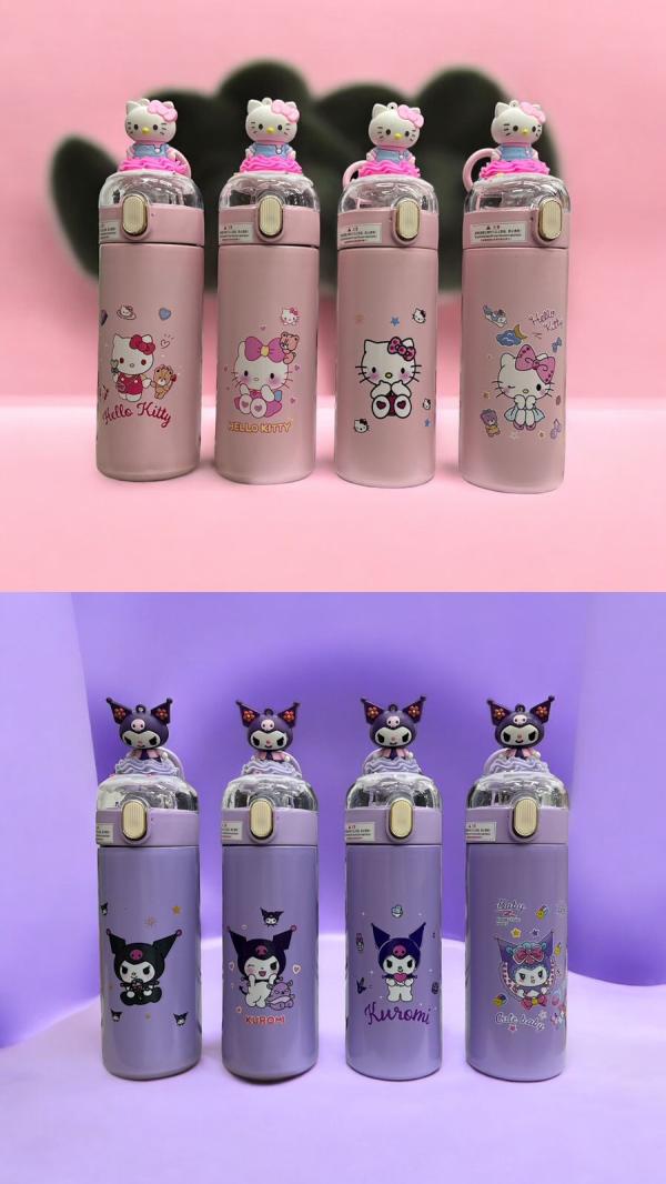 Termo Kuromi/Hello Kitty 420ml