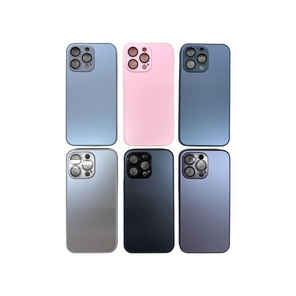 Estuche Liso Fino con Protector de Camara