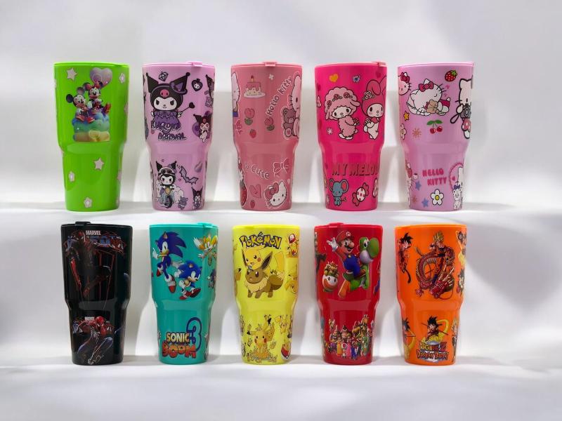 Vaso Plastico Decorado 20oz