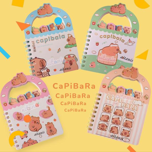 Libreta Capibara 100*150mm 70 Hojas