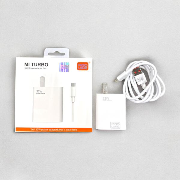 Cargador MOQ-LONIE MI Turbo 33W