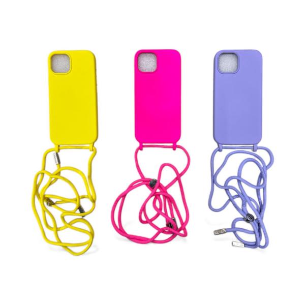 Estuche Liso con Cordón