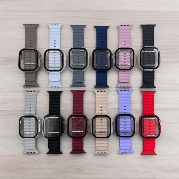 Manillas + Case Apple Watch Silicon