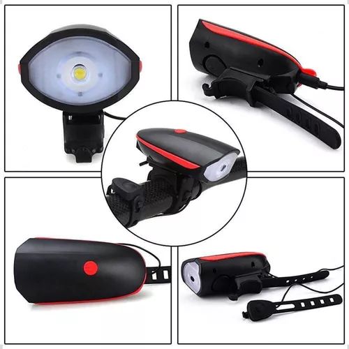 Luz LED y Foco para Bicicleta
