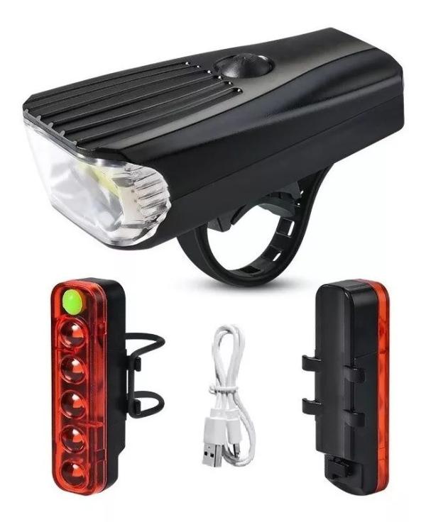 Luz LED y Foco para Bicicleta