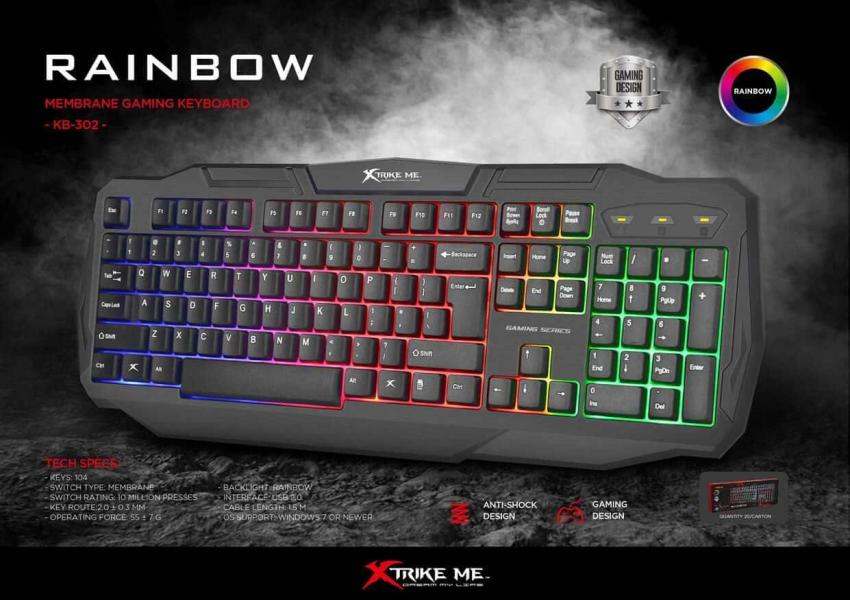 Teclado Gamer KB-302