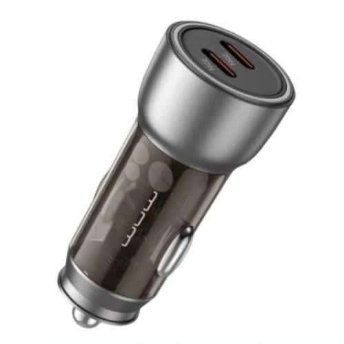 Adaptador Carro WUW 2 en 1 C200 40W