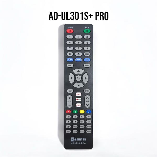 Control Televisión Smart TV Universal Samsung/LG/Sony AD-UL301S+ Pro