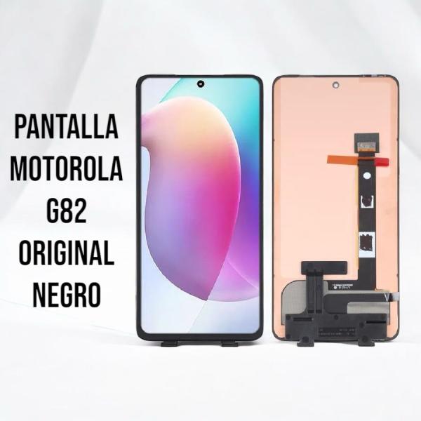 Pantalla Motorola G82 Original Negro