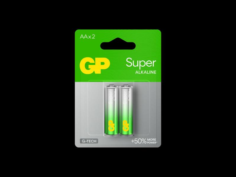 Batería GP AA x2 Super Alcalina