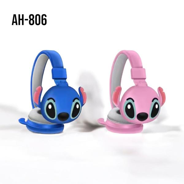 Audifono Diadema Bluetooth Stitch AH-806