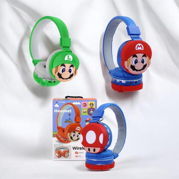 Audífono Diadema Super Mario AH-806Q