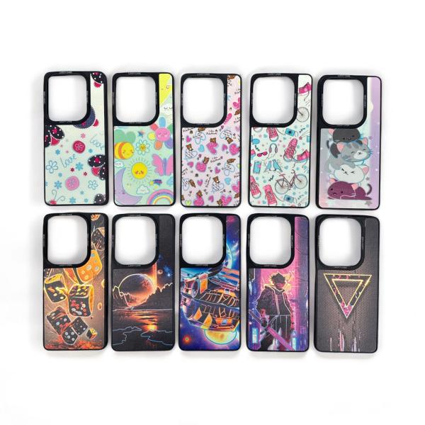 Estuche Decorado 3D UV Neon