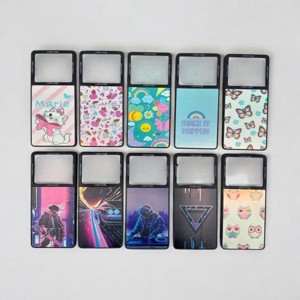 Estuche Decorado 3D UV Neon